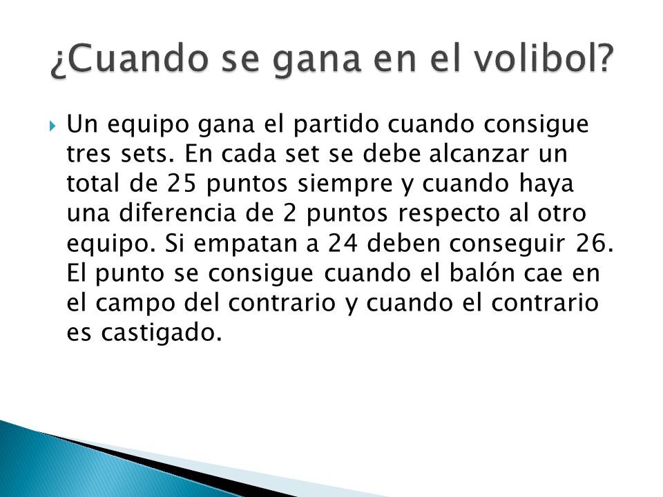 como se gana un partido en voley como se gana un partido en voley